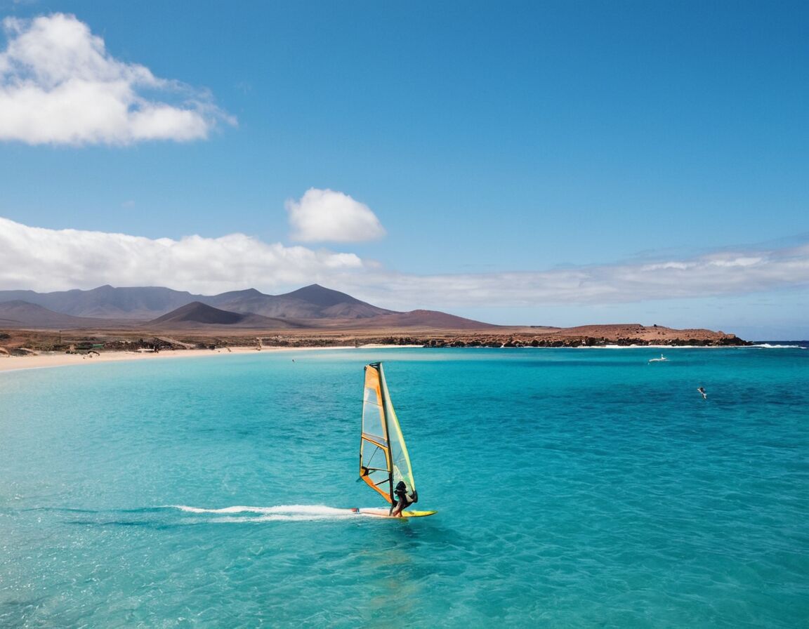 Windsicheres Wetter ideal für Wassersportarten - Fuerteventura Wetter November – Klima & Temperaturen