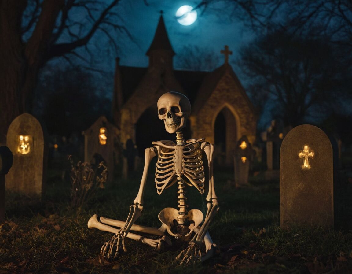 Originelle Sprüche für Skelett-Dekorationen - Die besten Skelett Sprüche für Halloween » Dinge, die Du sicher noch nicht kennst