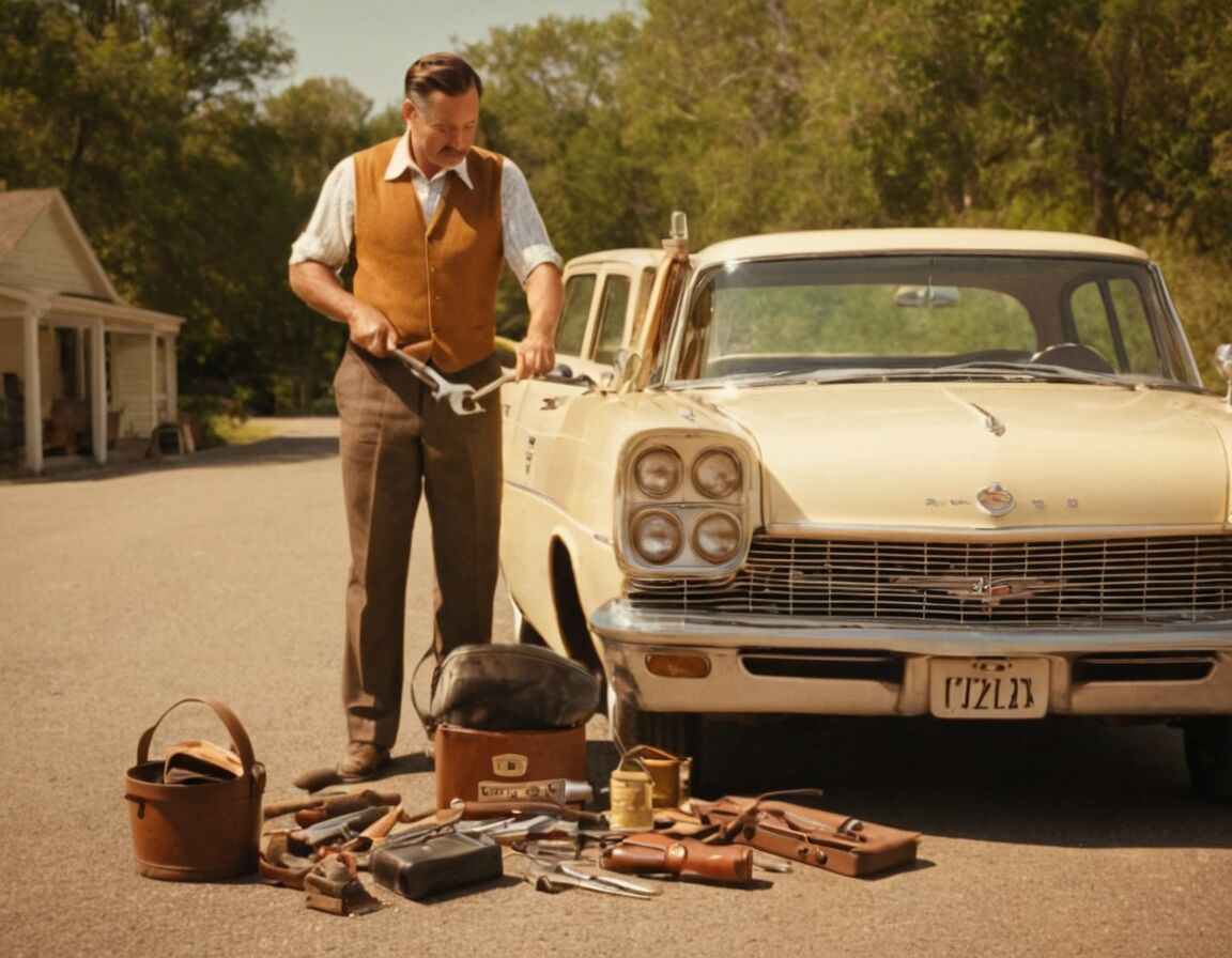 Vintage- und Retro-Bilderideen umsetzen - Vatertag Bilder – Ideen & Inspirationen für Papa