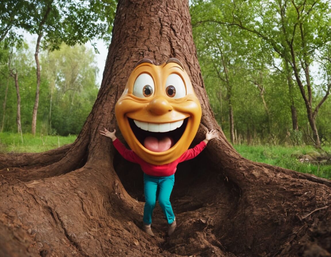 Humor als Mittel zur Botschaftvermittlung - Bäume ausreißen Spruch » Interessante Einblicke