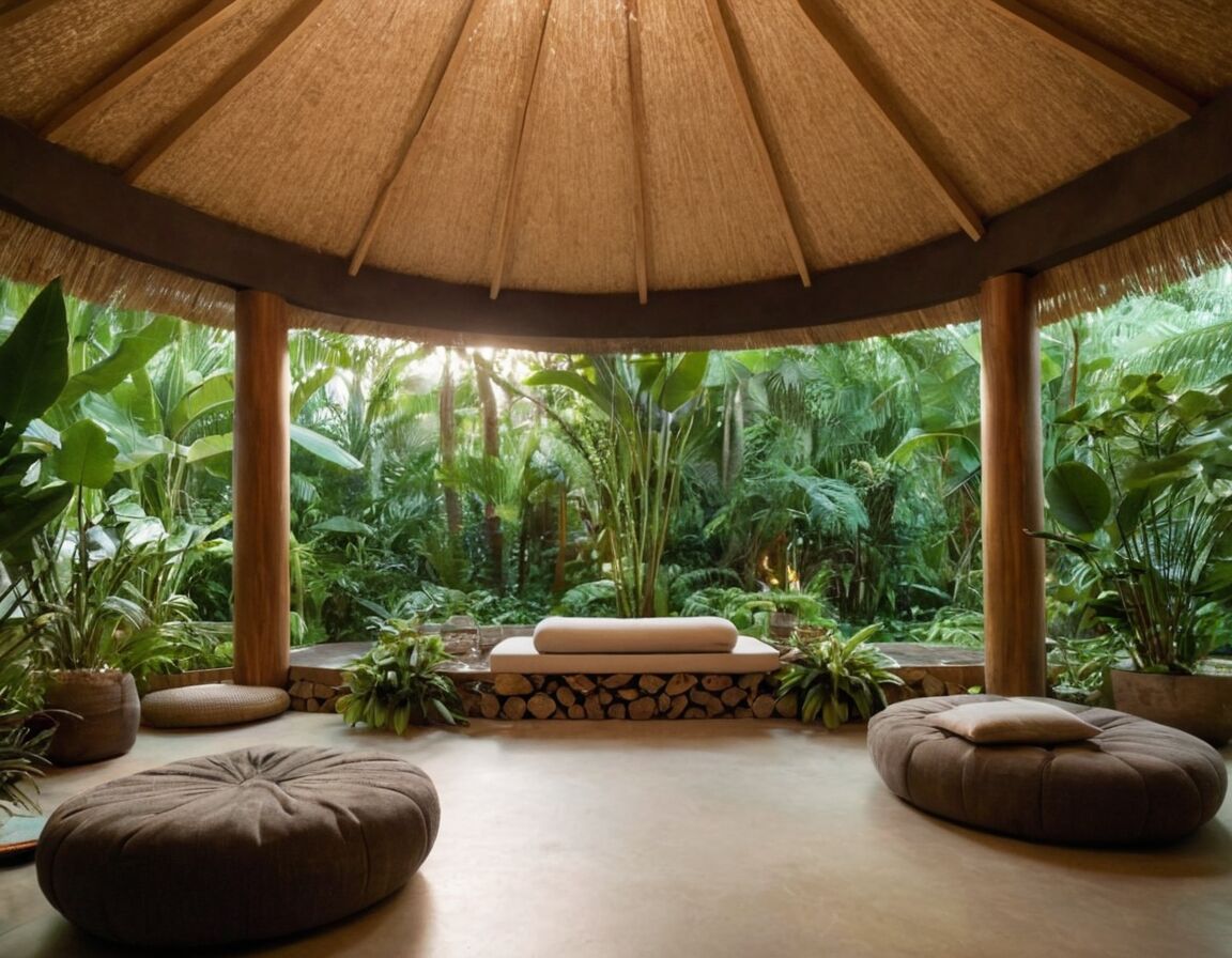 Austausch mit Gleichgesinnten in Gemeinschaftsraum - Meditation Retreat – Ruhe & Erholung finden
