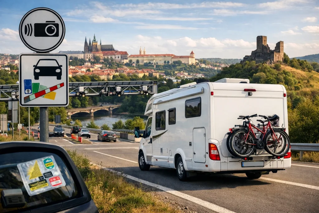 Wohnmobil in Tschechien