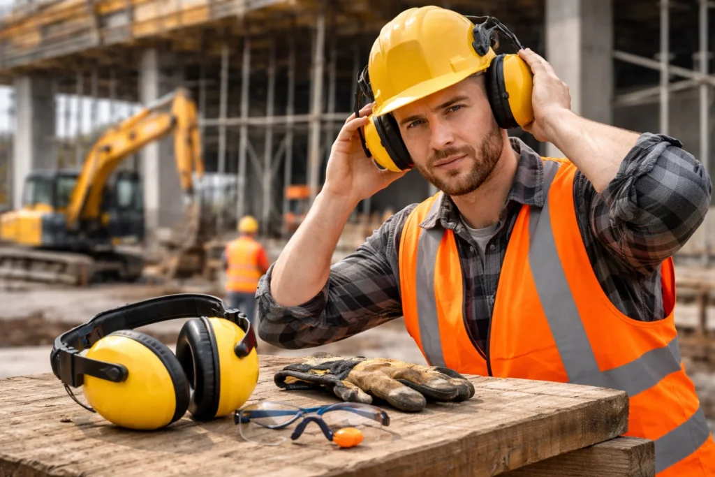 Elacin Gehörschutz: Maßgeschneiderte Qualität für Ihre Ohren Gehörschutz auf der Baustelle