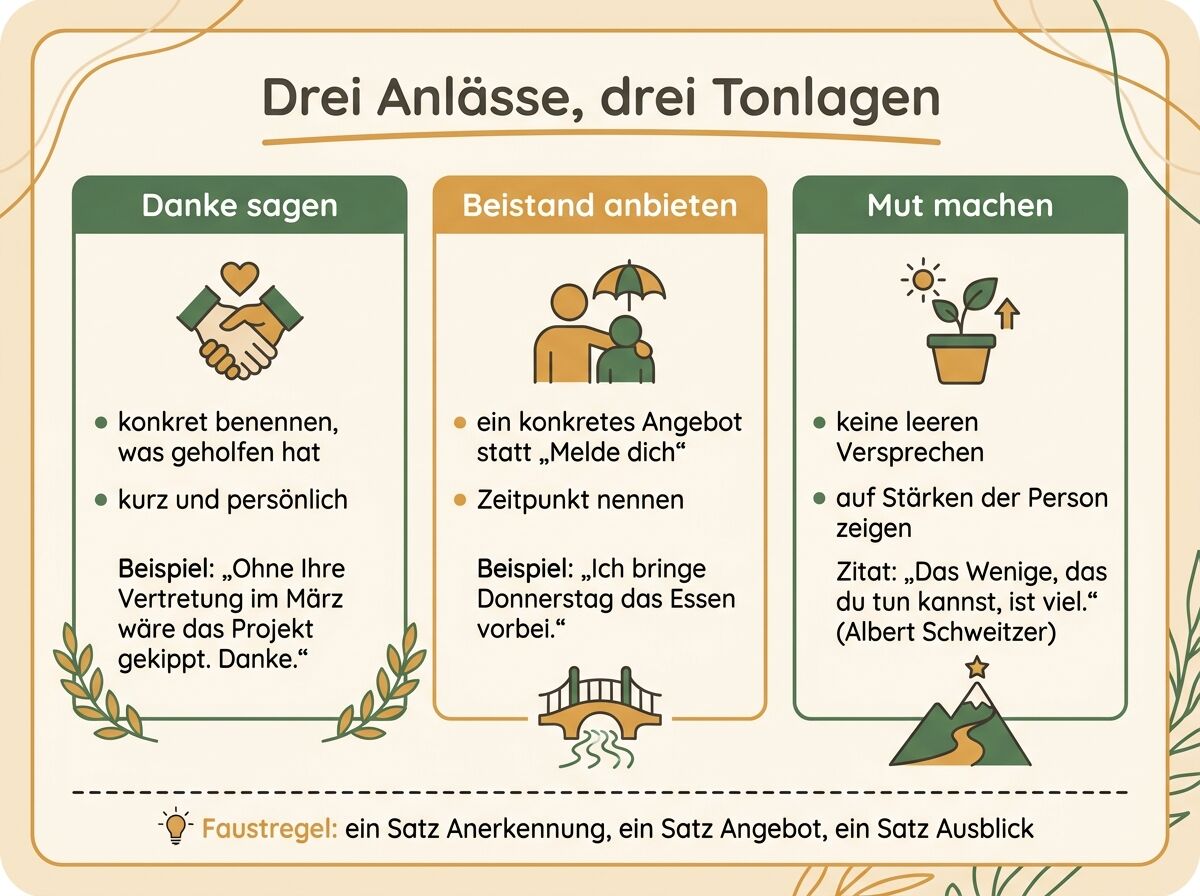 Infografik zu den Lebensaltern nach Konfuzius mit fünf Stationen von 30 bis 70 Jahren